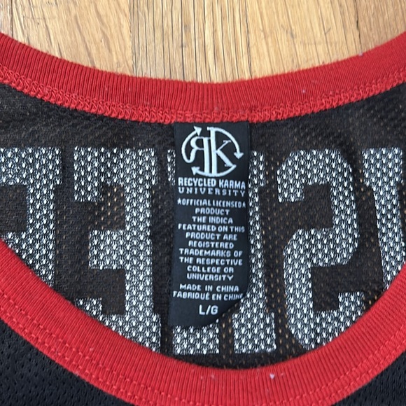 *last day 5/12* Recycled Karma University | Women’s black Huskers jersey - Picture 4 of 16